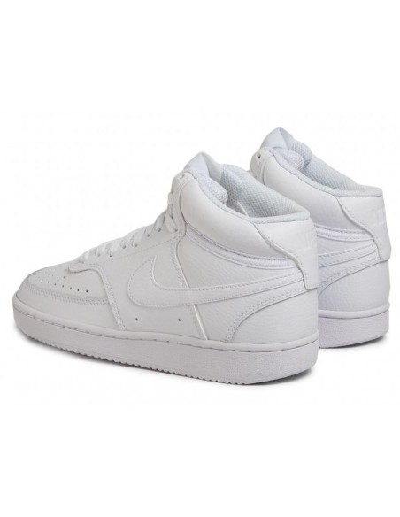 NIKE WMNS COURT VISION MID BIANCO
