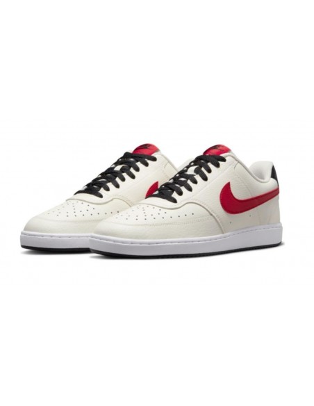 NIKE COURT VISION LO NBA BIANCO ROSSO