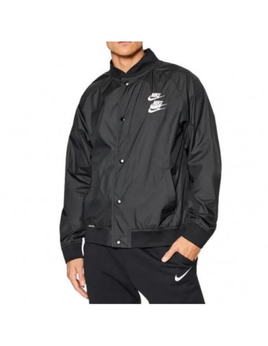 NIKE M NSW WVN JAKET WTOUR NERO
