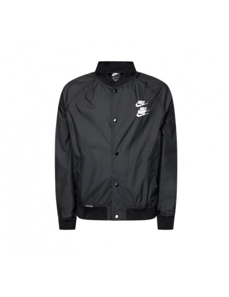 NIKE M NSW WVN JAKET WTOUR NERO