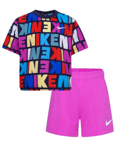 NIKE KNIT SHORT SET COMPLETINO COLORS